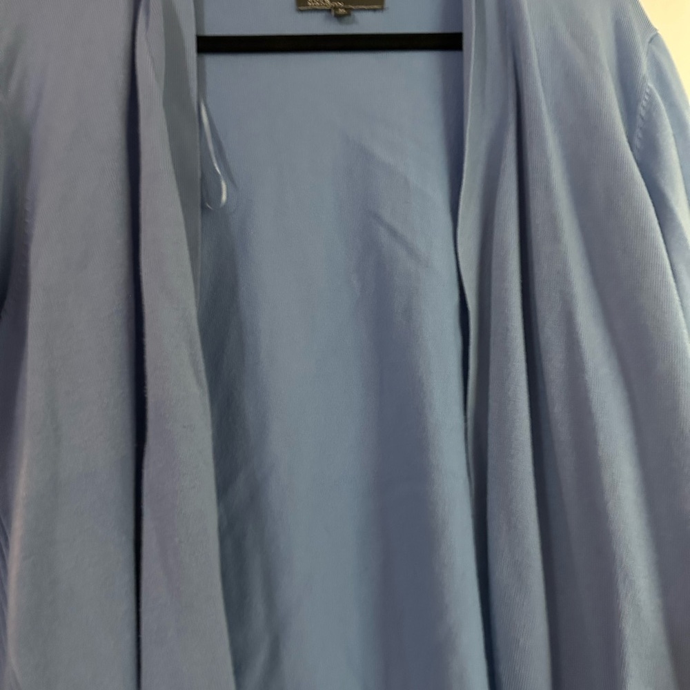 Light Blue Open Cardigan